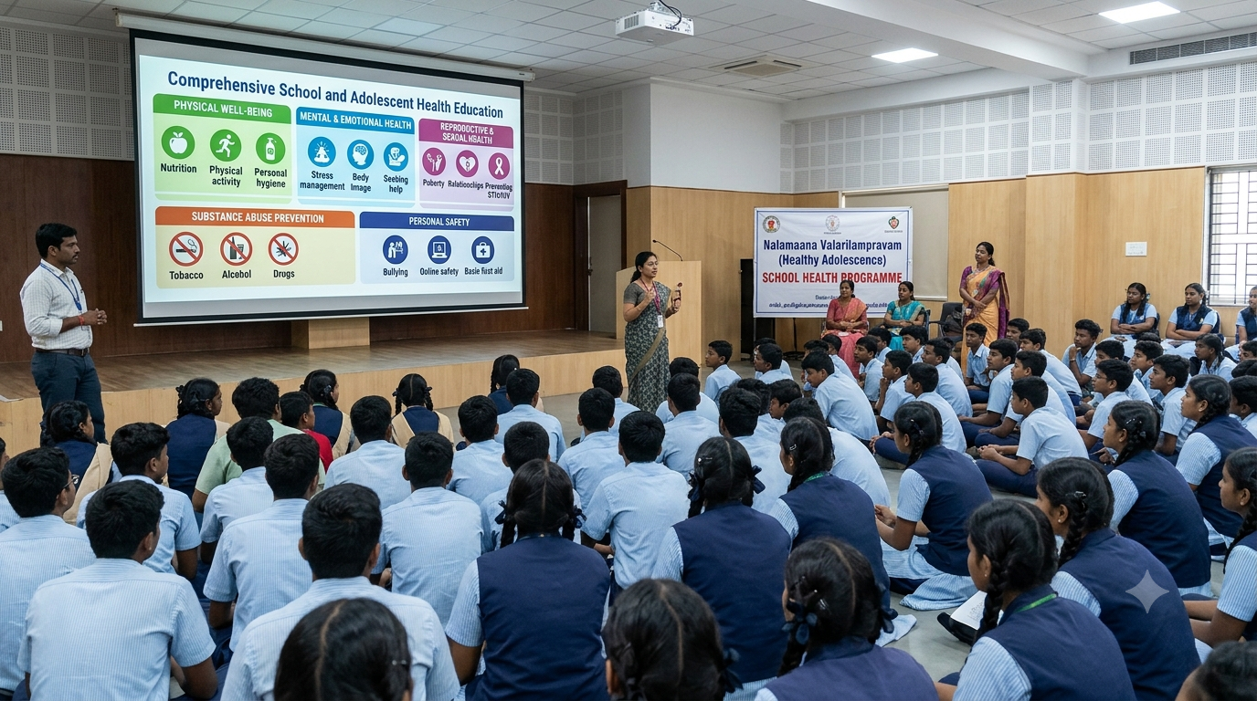 School and adolescent health education programme
